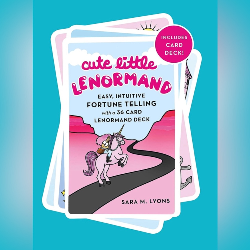 Cute Little Lenormand: Easy, Intuitive Fortune Telling w 36 Card Deck & book